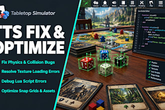 fix and optimize your tabletop simulator mod physics and textures