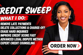 do credit sweep, credit repair for bot