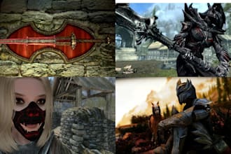 skyrim together server, fix mod conflicts, install skyrim mods, armor and weapon