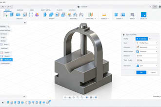 industrial design cnc programming cnc milling for jigs, fixture using fusion 360