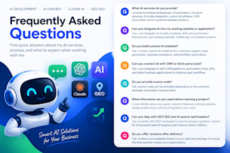 setup your ai develop,ai  software,ai bot,geo seo,claude ai expert