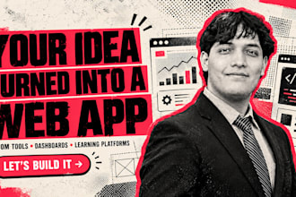 build a custom web app for your business or idea