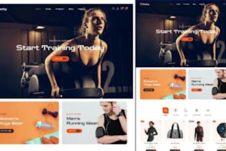 build gym clothing shopify store wokout apparel shopify store athletics wear