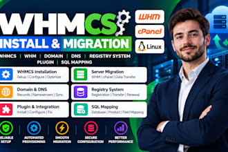 install whmcs server migration whm domain dns registry system plugin sql mapping