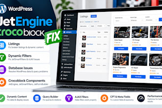 fix jetengine, crocoblock listings, dynamic filters and wordpress database issue