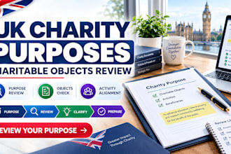 review your UK charity purposes and charitable objects