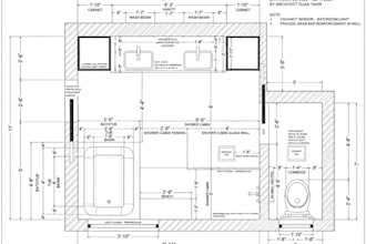 a furniture layout and floor plan for your room