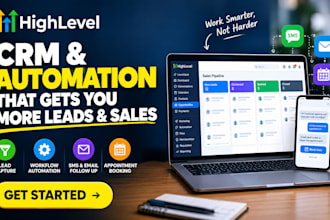build gohighlevel workflows and lead follow up ai automation