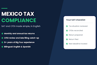 file your mexico sat monthly and annual tax returns
