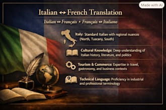 french multilingual translator academic legal  commercial