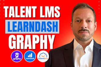 migrate or set up online training courses on learndash, talentlms and graphy