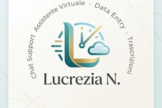 be your virtual assistant, data entry and transcription