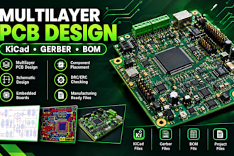 do custom multilayer pcb design in kicad