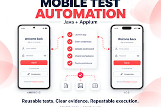 automate android and ios app tests with java and appium