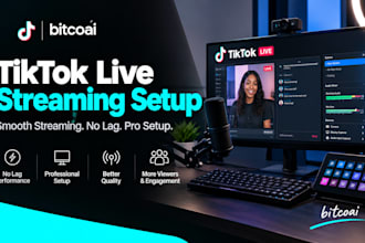 setup tiktok live streaming studio for creators, gamers, and businesses
