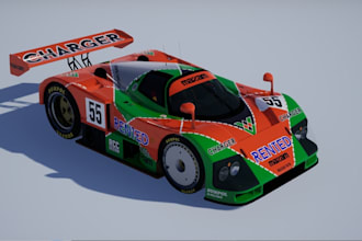 design custom car livery wrap, assetto corsa, le mans ultimate, sim racing