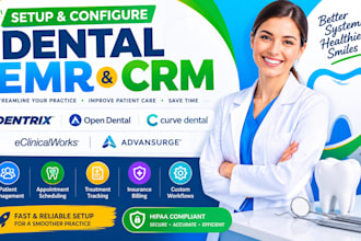 do dental emr crm dentrix open dental curve dental eclinicalworks advansurge