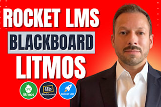 upload scorm HTML5 elearning content courses into rocket lms, litmos, blackboard