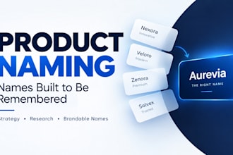 do product naming for distinctive market ready names domain trademark research
