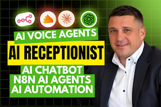 build ai receptionist, ai voice agent, ai calling agent or ai voice receptionist
