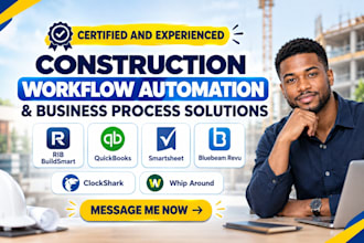 rib buildsmart quickbooks CRM smartsheet bluebeam revu clockshark whip around