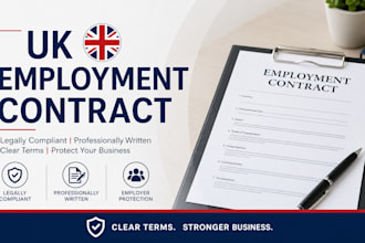 draft a UK employment contract for your small business and full legal compliance