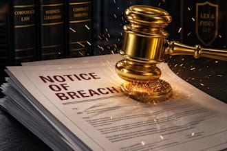 draft a legal complaint for your contract dispute and breach of contract