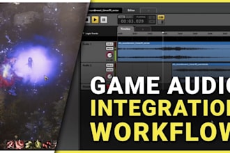 create custom sound effects and audio for your game, animation, video