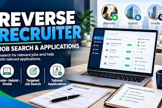 help job seekers find remote jobs through reverse recruiting and applications