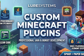 code a custom high performance minecraft plugin in java
