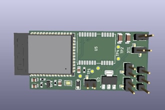 design esp32, esp32 s3, stm32 and arduino pcb, schematic and iot hardware design