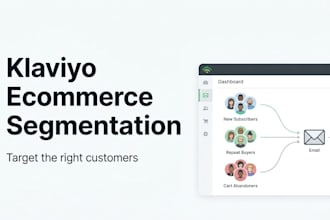 setup klaviyo ecommerce segmentation and customer segments