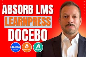 create online school on learnpress docebo or absorb lms platform corporate web