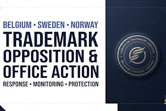 register belgium sweden norway trademark opposition response office action renew