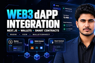 integrate web3 wallets and smart contracts into your next js dapp