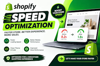 do shopify speed optimization, shopify website speed, improve backend code