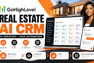 setup gohighlevel real estate CRM with ai assistant and lead automation system
