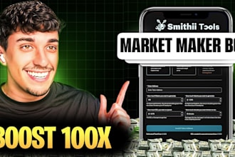 develop solana volume bot, dex arbitrage bot, market maker bot, pumpfun bot