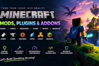 mod minecraft plugin developer minecraft server minecraft addon