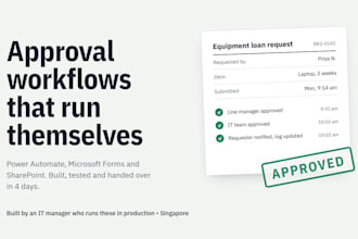 automate approval workflows with power automate