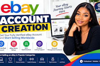 do ebay account creation ebay seller account store setup