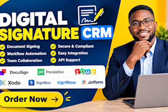 do digital signature docusign pandadoc zoho xodo sign box signnow jotform CRM