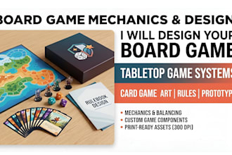 design board game mechanics, card game design, tabletop game, and game mechanics