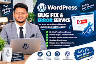 fix wordpress bugs and errors instantly