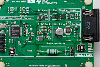 design automotive pcb with mcu, pmic, can and power interface