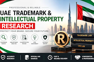 conduct trademark and intellectual property research in the uae