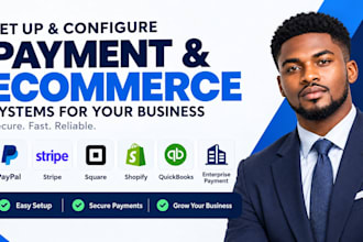 set up paypal stripe square point of sale shopify quickbooks enterprise payment