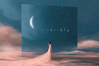create a beautiful and dreamy album cover