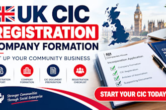 do UK cic registration and company formation