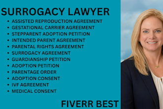 be your surrogacy lawyer for agreements, parentage orders and adoption matters